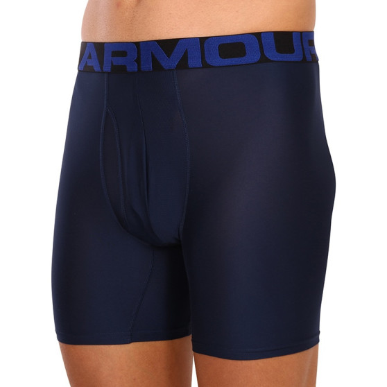 2PACK Boxershorts för herrar Under Armour oversized blå (1363619 400)