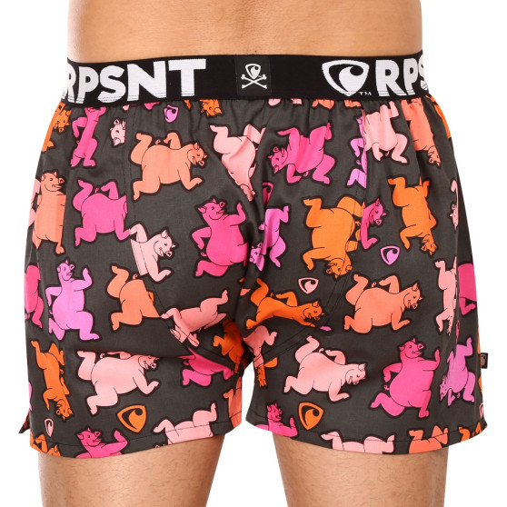 Boxershorts för herrar Represent exklusiv Mike dancing piggies (R3M-BOX-0704)