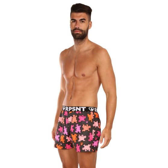 Boxershorts för herrar Represent exklusiv Mike dancing piggies (R3M-BOX-0704)