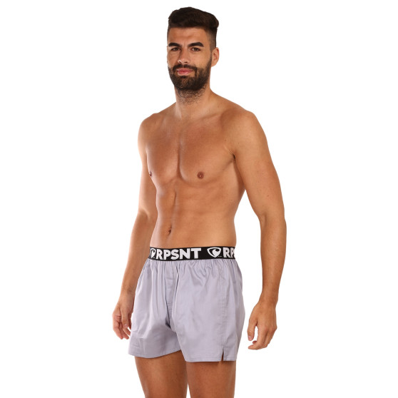 Boxershorts för herrar Represent exclusive Mike grey (R3M-BOX-0727)