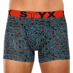 Boxershorts för män Styx lång konst sport gummi doodle (U1256)