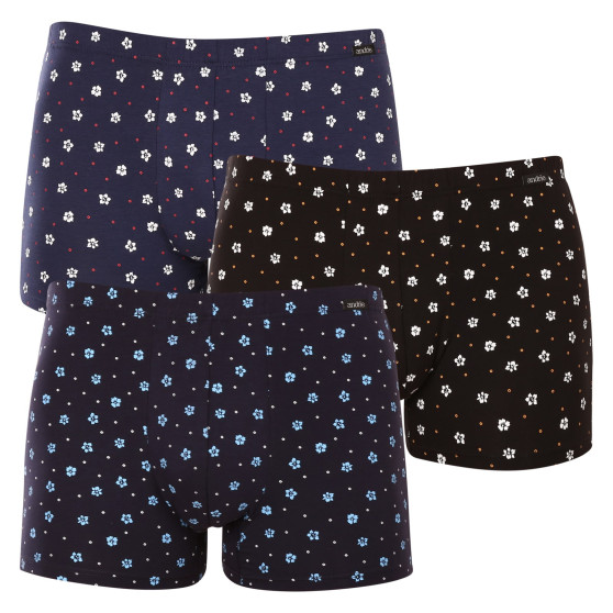 3PACK Boxershorts för herrar Andrie multicolour (PS 5709)