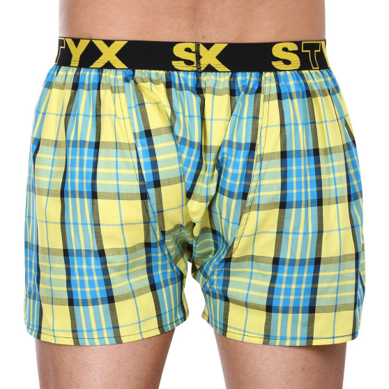 Boxershorts för herrar Styx sport elastisk flerfärgad (B1002)