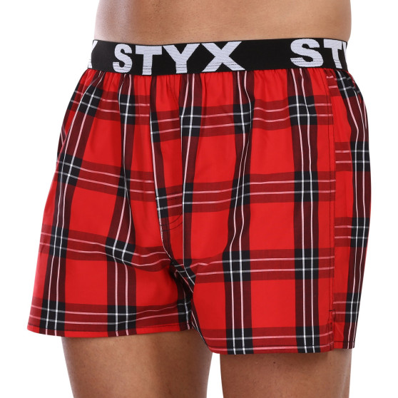 Boxershorts för herrar Styx sport elastisk flerfärgad (B1003)