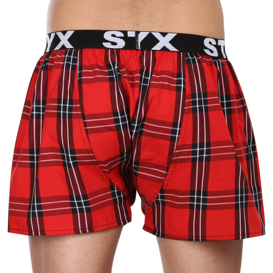 Boxershorts för herrar Styx sport elastisk flerfärgad (B1003)