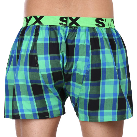 Boxershorts för herrar Styx sport elastisk flerfärgad (B1004)