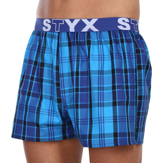 Boxershorts för herrar Styx sport elastisk flerfärgad (B1005)