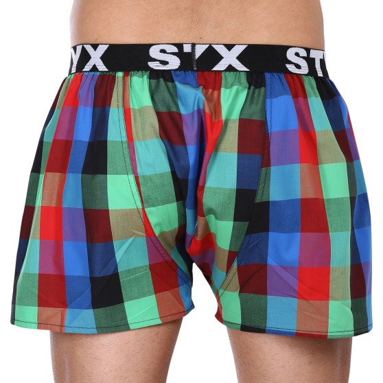 Boxershorts för herrar Styx sport elastisk flerfärgad (B1007)