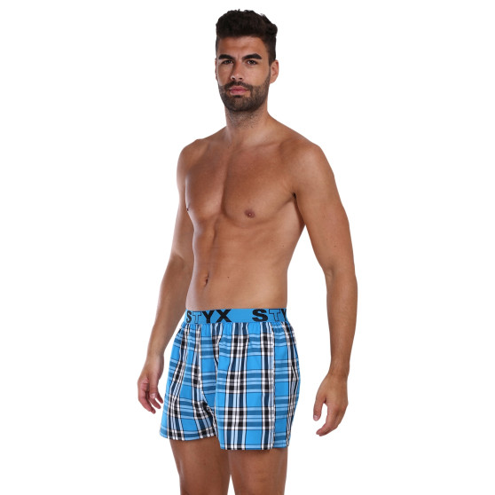 Boxershorts för herrar Styx sport elastisk flerfärgad (B1009)