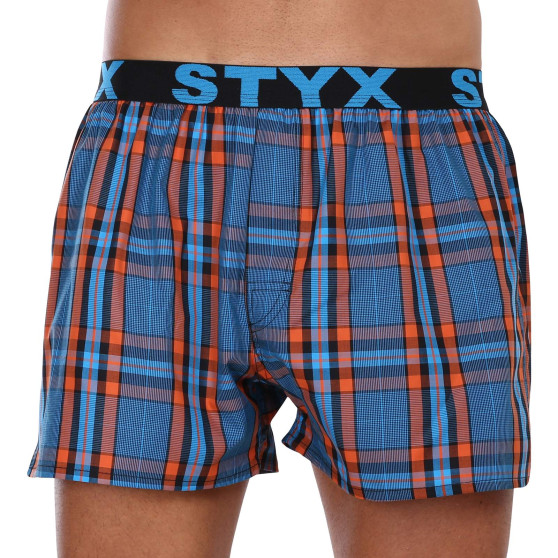 Boxershorts för herrar Styx sport elastisk flerfärgad (B1010)