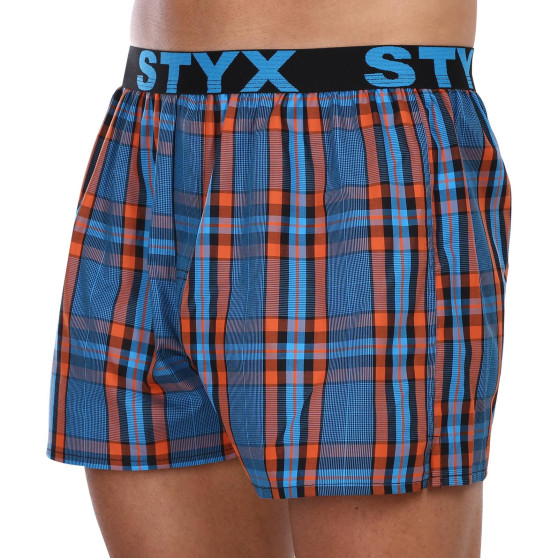 Boxershorts för herrar Styx sport elastisk flerfärgad (B1010)