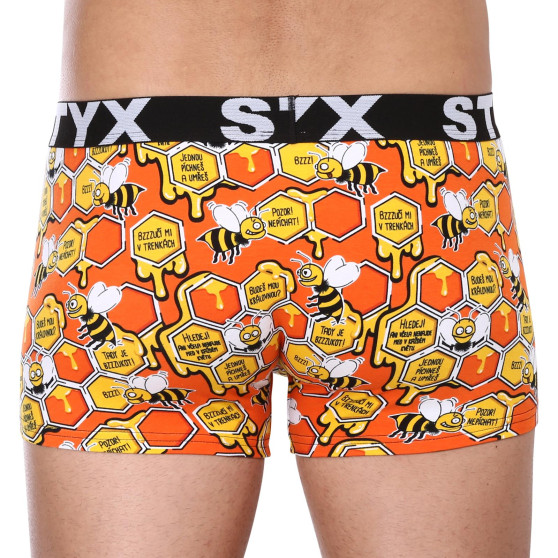 Boxershorts för män Styx art sport gummibin (G1654)