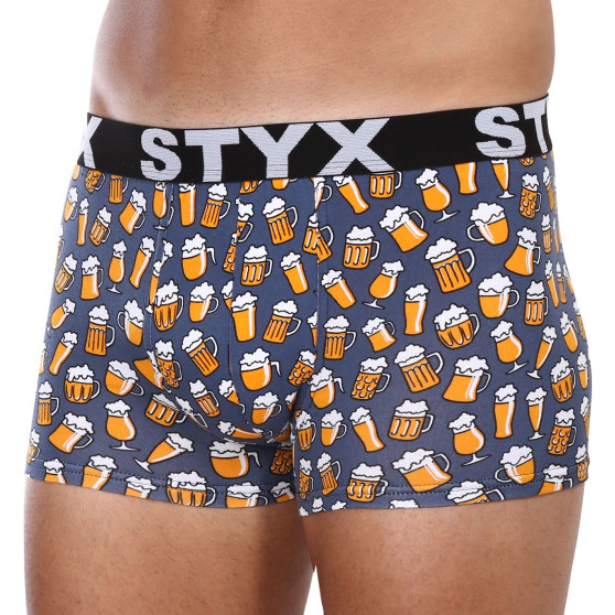 Boxershorts för män Styx konst sport gummi öl (G1357)