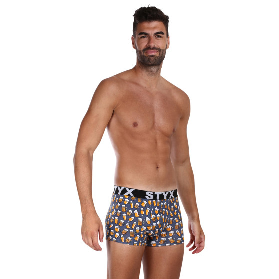 Boxershorts för män Styx konst sport gummi öl (G1357)