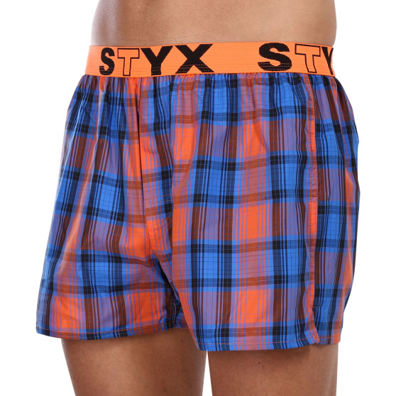 Boxershorts för herrar Styx sport elastisk flerfärgad (B1006)