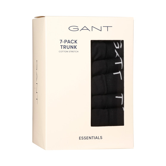 7PACK Boxershorts för herrar Gant svart (900017003-005)