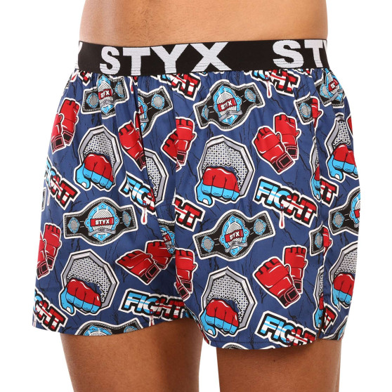 Boxershorts för herrar Styx konst sport gummi kamp (B1556)