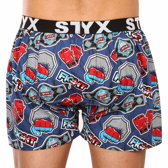 Boxershorts för herrar Styx konst sport gummi kamp (B1556)