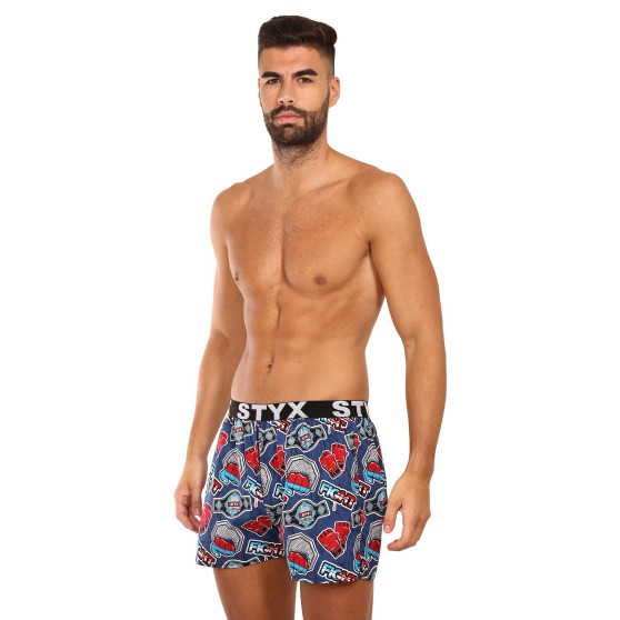 Boxershorts för herrar Styx konst sport gummi kamp (B1556)