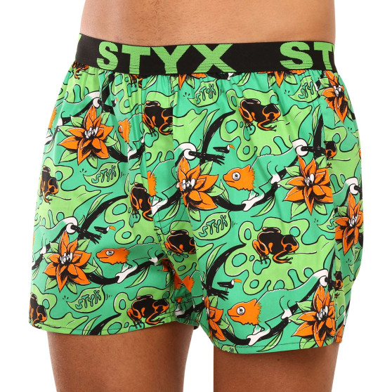 Boxershorts för herrar Styx art sports rubber tropic (B1557)