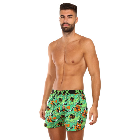 Boxershorts för herrar Styx art sports rubber tropic (B1557)