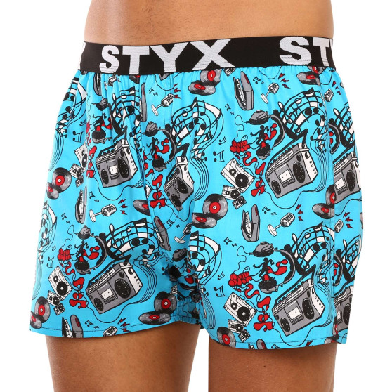 Boxershorts för herrar Styx konst sport gummi musik (B1558)