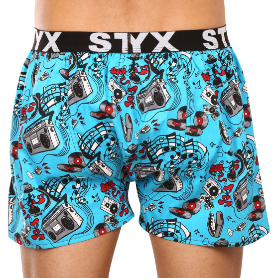 Boxershorts för herrar Styx konst sport gummi musik (B1558)