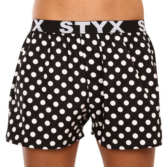 Boxershorts för herrar Styx konst sport gummi prickar (B1650)