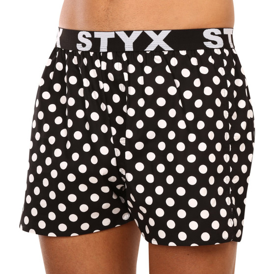 Boxershorts för herrar Styx konst sport gummi prickar (B1650)