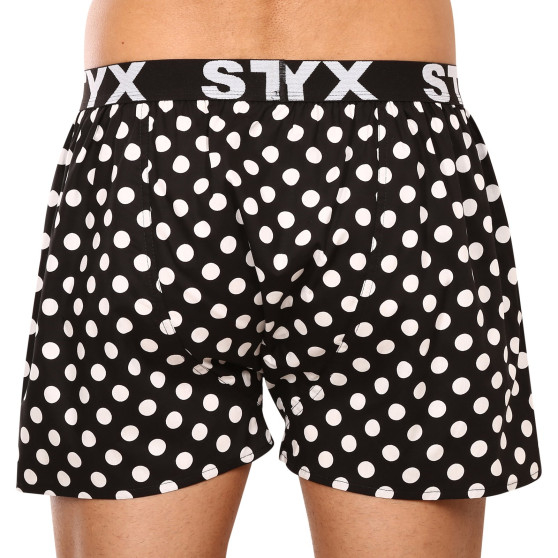 Boxershorts för herrar Styx konst sport gummi prickar (B1650)