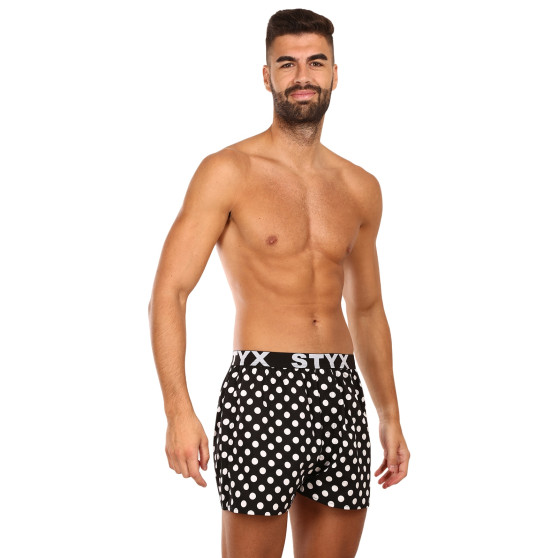 Boxershorts för herrar Styx konst sport gummi prickar (B1650)