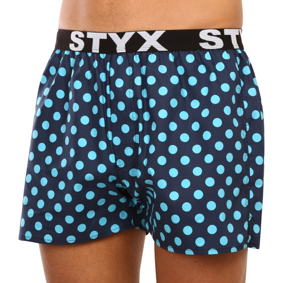 Boxershorts för herrar Styx konst sport gummi prickar (B1651)