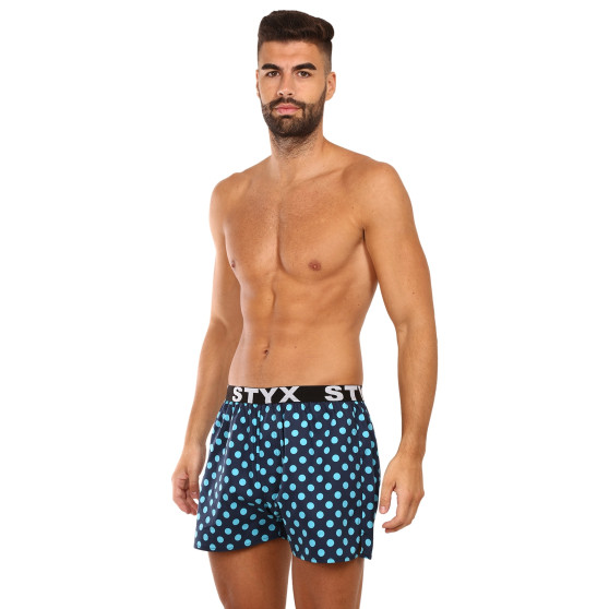 Boxershorts för herrar Styx konst sport gummi prickar (B1651)