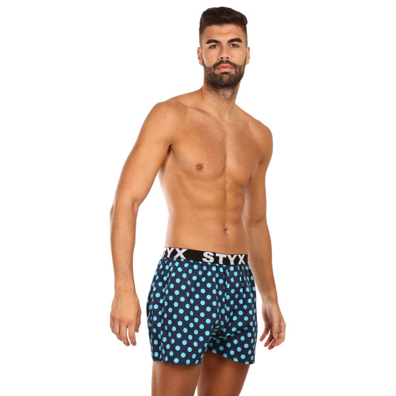 Boxershorts för herrar Styx konst sport gummi prickar (B1651)