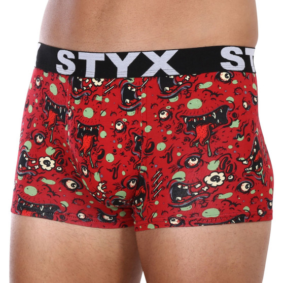 Boxershorts för män Styx art sports gummi oversized zombie (R1451)