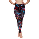 Glada leggings för kvinnor Dedoles fitness Neonblommor (D-W-AW-LGS-C-RP-1098)