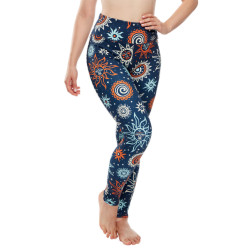 Glada damleggings Dedoles spot Orient (D-W-AW-LGS-C-C-1347)