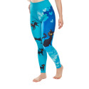 Glada leggings för damer Dedoles sport Cat for Happiness (D-W-AW-LGS-C-C-1343)