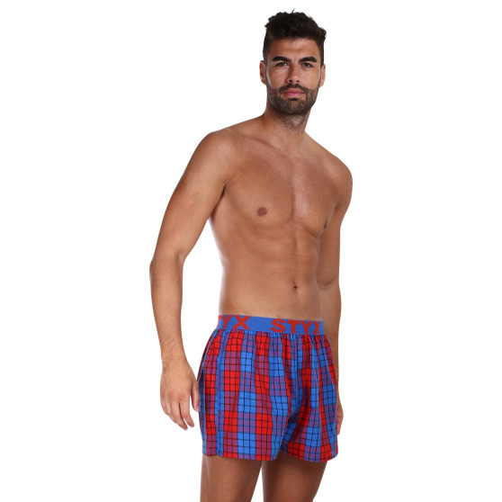 10PACK Boxershorts för herrar Styx sport gummi (10B101234567890)