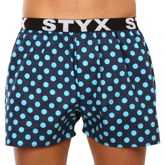 5PACK Boxershorts för herrar Styx art sports gummi flerfärgad (5B1309501)