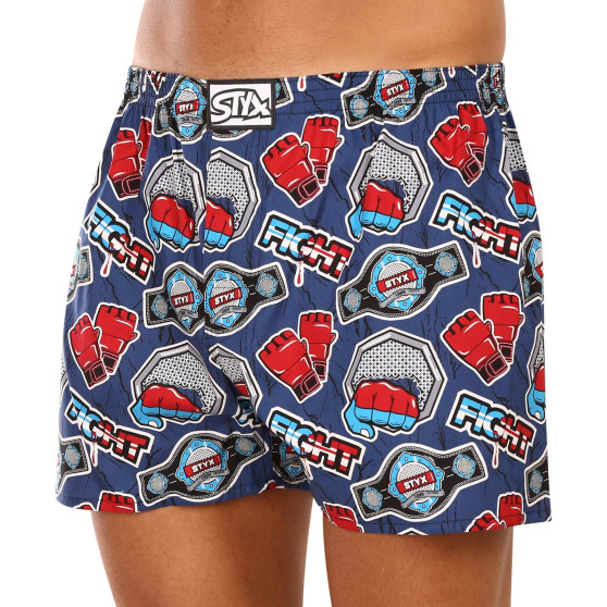 Boxershorts för herrar Styx art classic rubber fight (A1556)