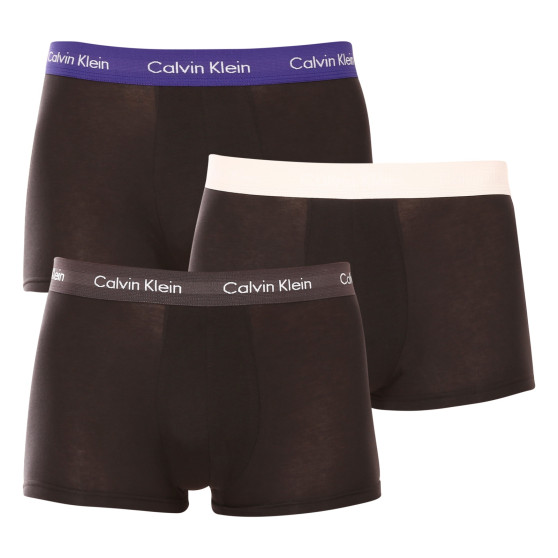 3PACK Boxershorts för herrar Calvin Klein svart (U2664G-H4X)