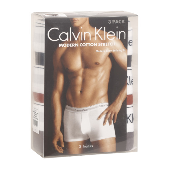 3PACK Boxershorts för herrar Calvin Klein multicolour (NB2380A-GWF)