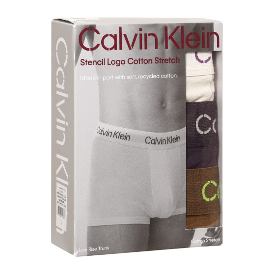 3PACK Boxershorts för herrar Calvin Klein multicolour (NB3705A-FZ4)