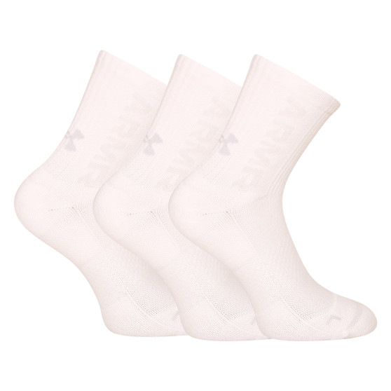 3PACK strumpor Under Armour vit (1373084 100)