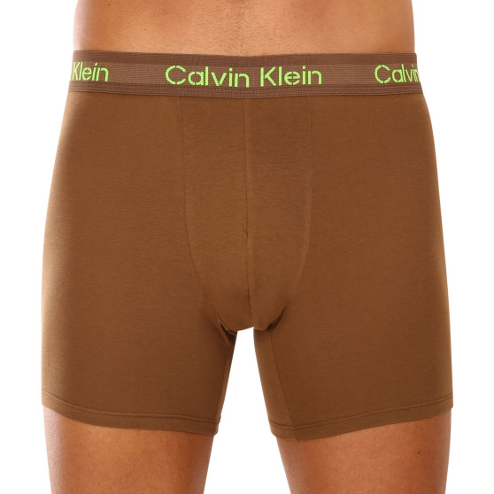 3PACK Boxershorts för herrar Calvin Klein multicolour (NB3706A-FZ4)