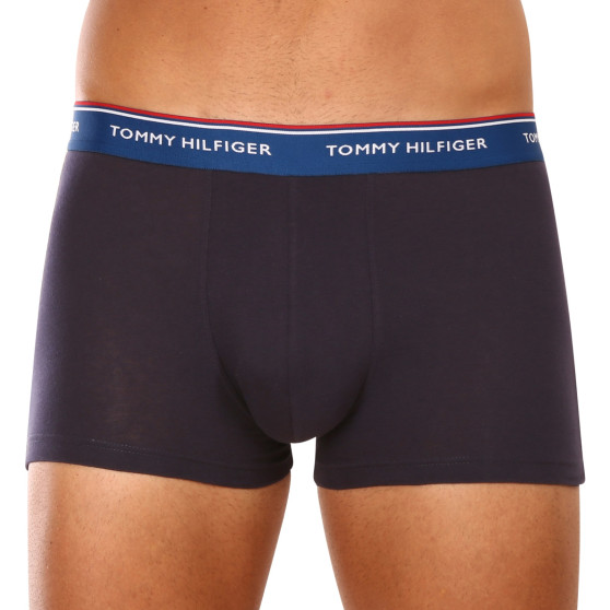 3PACK Boxershorts för herrar Tommy Hilfiger mörkblå (UM0UM01642 0VX)