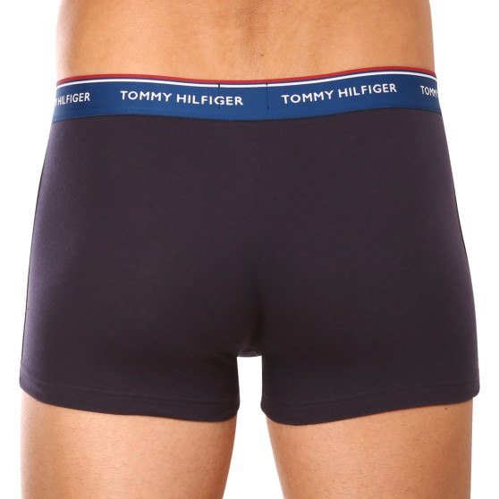 3PACK Boxershorts för herrar Tommy Hilfiger mörkblå (UM0UM01642 0VX)