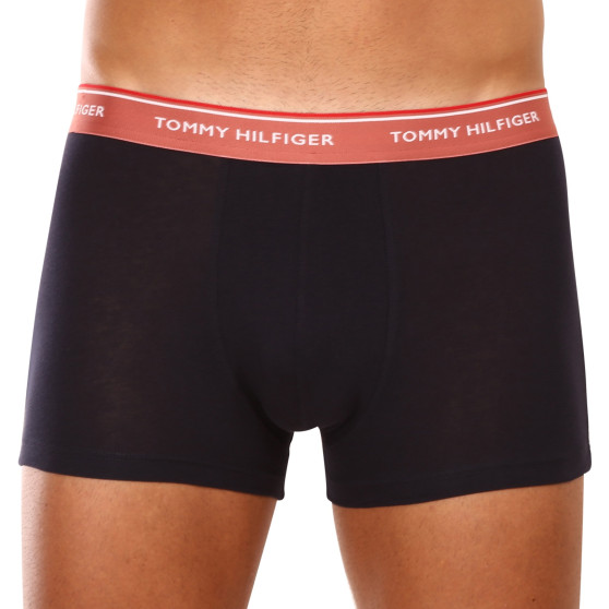 3PACK Boxershorts för herrar Tommy Hilfiger mörkblå (UM0UM01642 0VX)