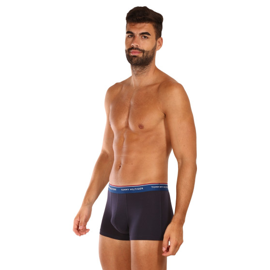 3PACK Boxershorts för herrar Tommy Hilfiger mörkblå (UM0UM01642 0VX)